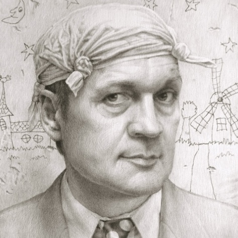 Man met hoofddoek